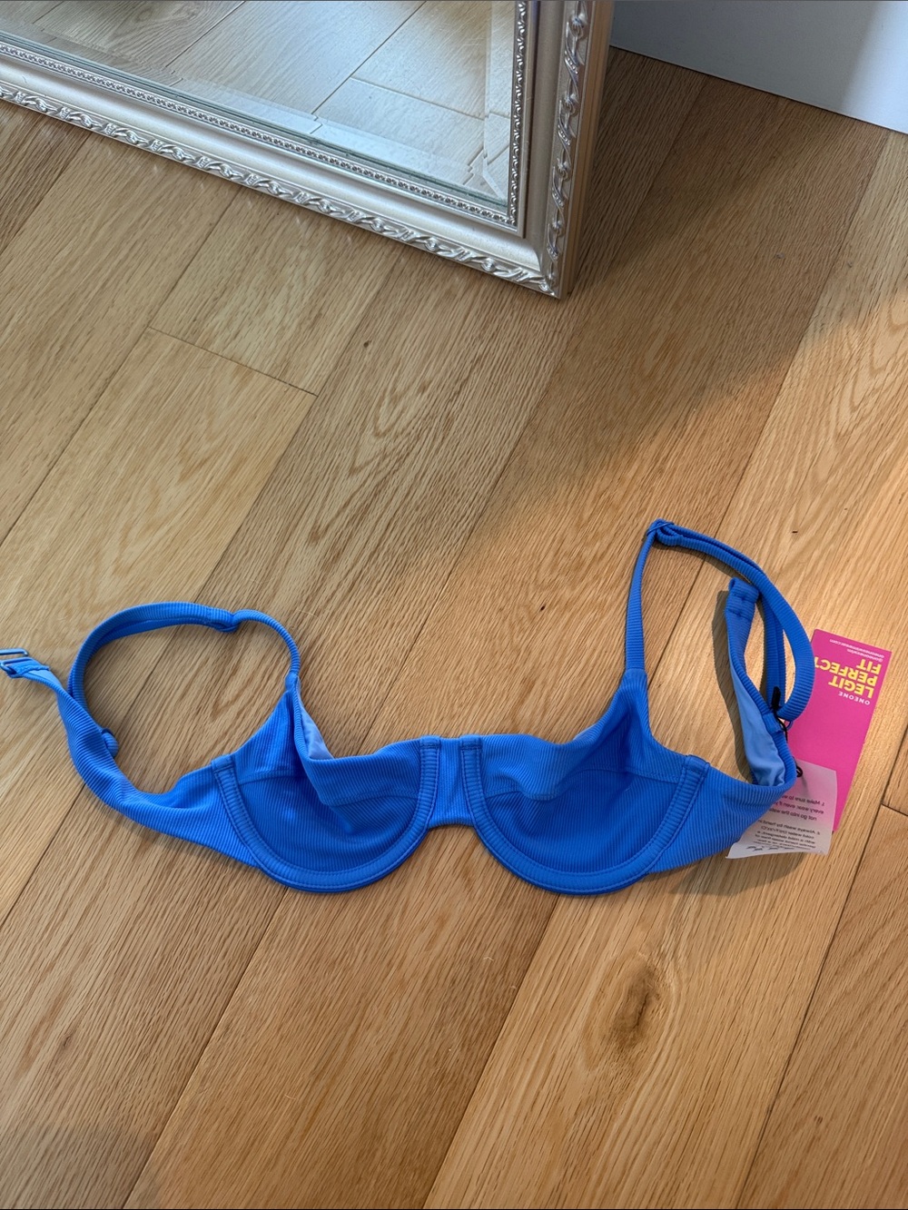 Bright Blue Underwire Bikini Top - Women's Swim
